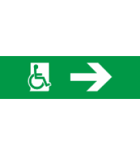 С2000-ОСТ исп.13 (Инвалид вправо) Оповещатель световой адресный
