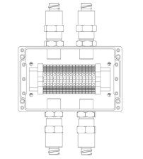 КВМК 1601 Коробка коммутационная взрывозащищенная Компания СМД