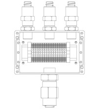 КВМК 1605 Коробка коммутационная взрывозащищенная Компания СМД